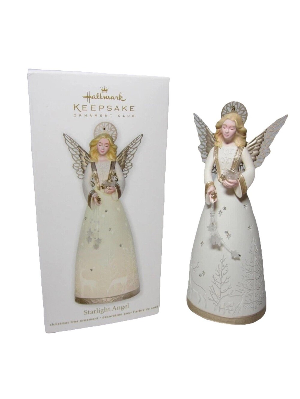 Hallmark Keepsake Ornament Club 2011 Starlight Angel Special Effect New Sealed